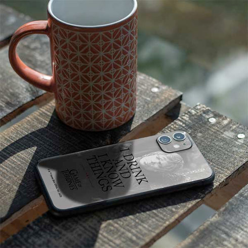 Game of Thrones: Tyrion Lannister Quote iPhone 11 Skin